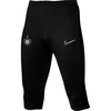 NIKE TRAINING HOSE KINDER SCHWARZ 3/4