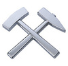 Autokühler-Emblem Schlägel und Eisen