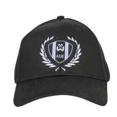 Polo Cap Wismut Logo weiß