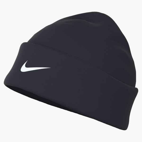 NIKE Dri FIT BEANIE Schwarz mit Swoosh in WeiB