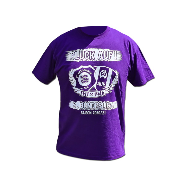 T Shirt Kinder Gluck Auf 2 Bundesliga 21 Fanshop Fc Erzgebirge Aue E V