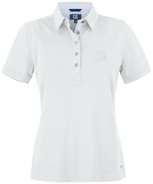 Polo Premium Damen Weiß