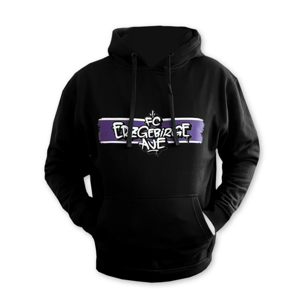 Hoodie FC Erzgebirge Aue Schwarz