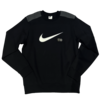 NIKE FLEECE- SWEATSHIRT mit Logo Tradition in Schwarz/ Gold