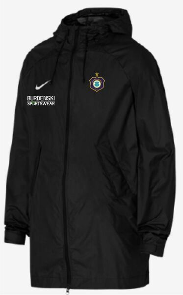 NIKE REGENJACKE FREIZEIT SCHWARZ  Repel-Material