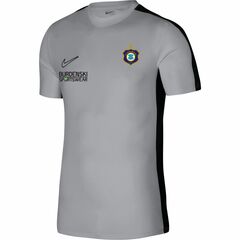 Nike Training T-Shirt Grau/ Streifen Schwarz