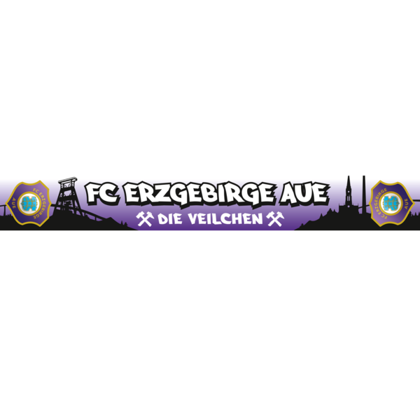 Fanschal FC Erzgebirge Aue/ Die Veilchen