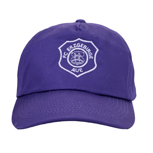 Kinder Polo Cap Logo FC Erzgebirge Aue Lila